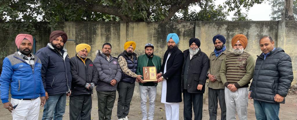 ਲਿਖ਼ਾਰੀ ਸਭਾ ਪਾਇਲ ਵੱਲੋਂ ਵੀਡੀਓ ਡਾਇਰੈਕਟਰ ਕਮਲਪ੍ਰੀਤ ਜੌਨੀ ਸਨਮਾ ਨਿਤ