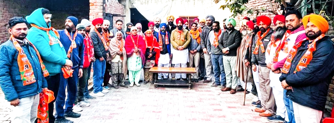 ਪਿੰਡ ਭਰੋਵਾਲ ਵਿਖੇ ਦਰਜਨਾਂ ਪਰਿਵਾਰ ਭਾਰਤੀ ਜਨਤਾ ਪਾਰਟੀ ਵਿੱਚ ਸ਼ਾਮਲ