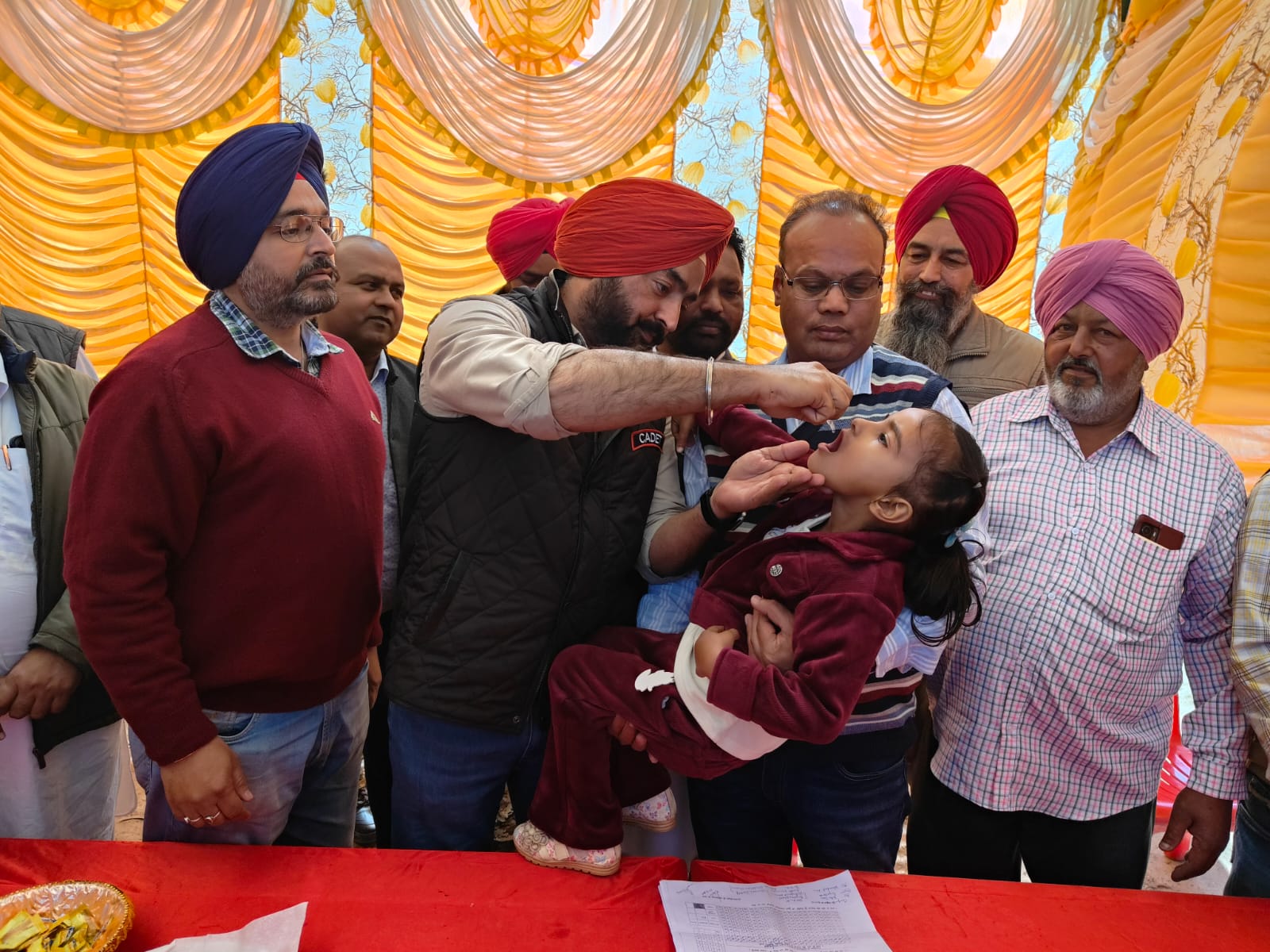 ਨੈਸ਼ਨਲ ਪਲਸ ਪੋਲੀਓ ਰਾਊਂਡ ਦੀ ਵਿਧਾਇਕ ਅਮਨਦੀਪ ਕੌਰ ਅਰੋੜਾ ਨੇ ਕਰਵਾਈ ਸ਼ੁਰੂਆਤ