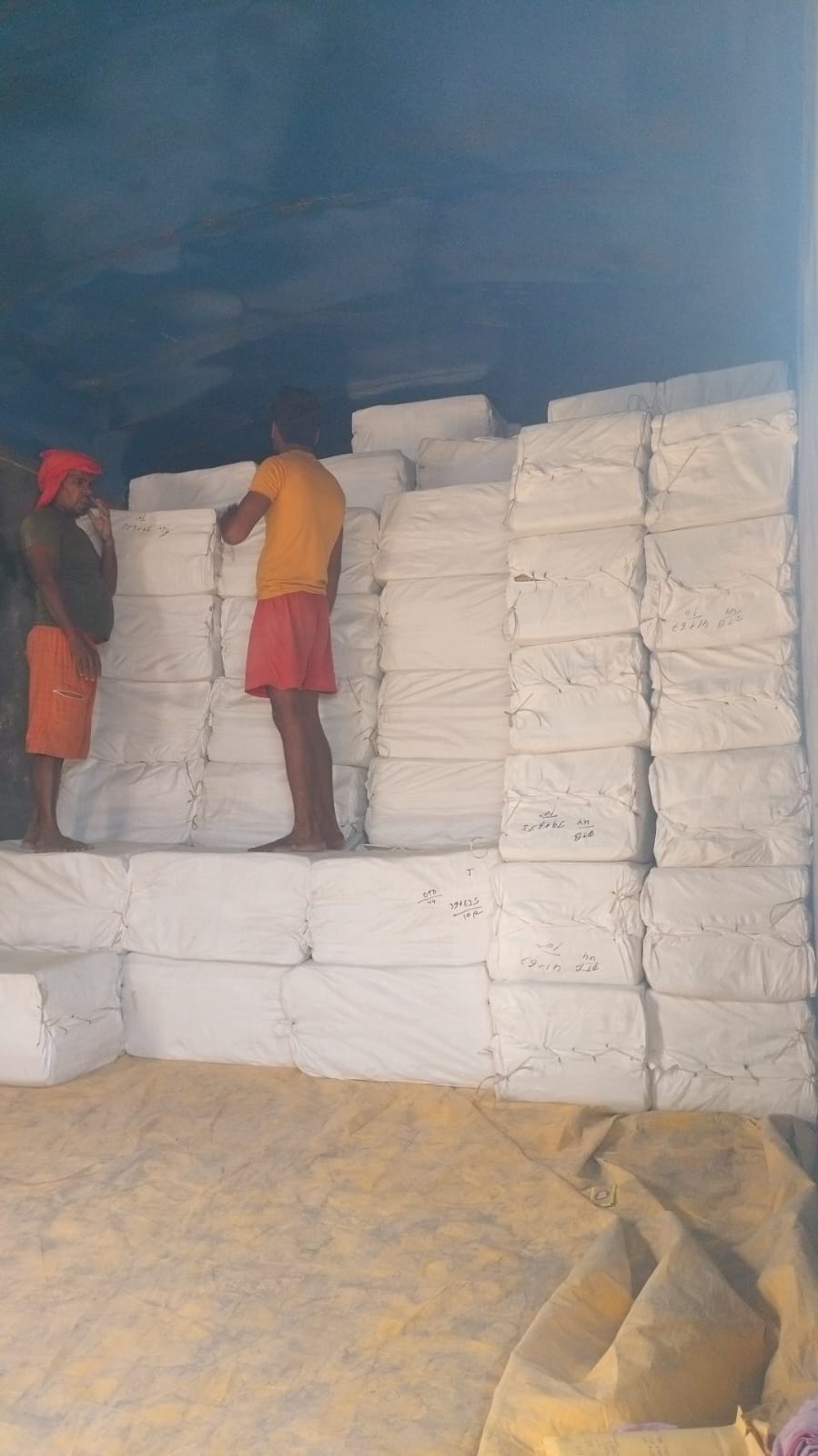  52 tons of paper loaded from Kathua Railway Station of Jammu Division to Azara 