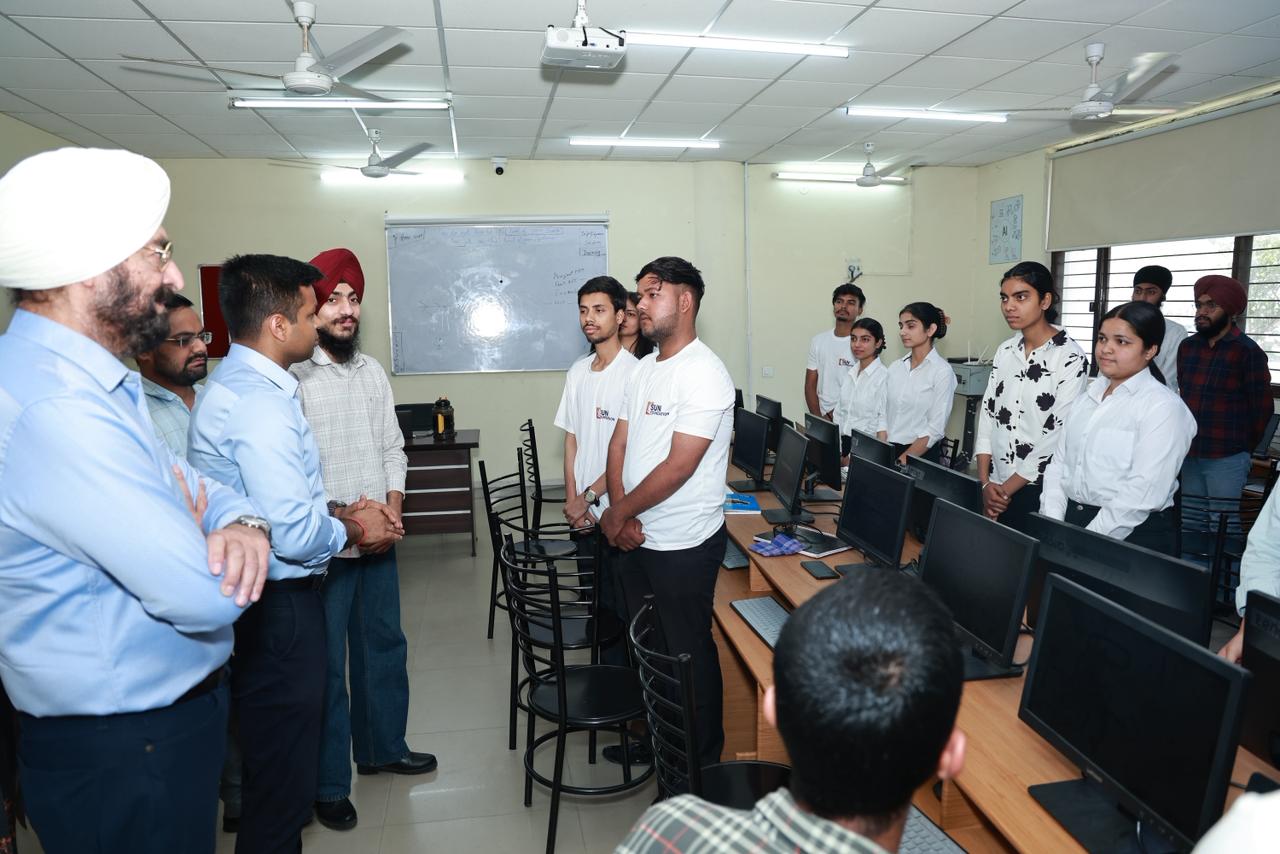 Multi Skill Development Centre, Sun Foundation, Ludhiana Receives Appreciation During DC’s Visit